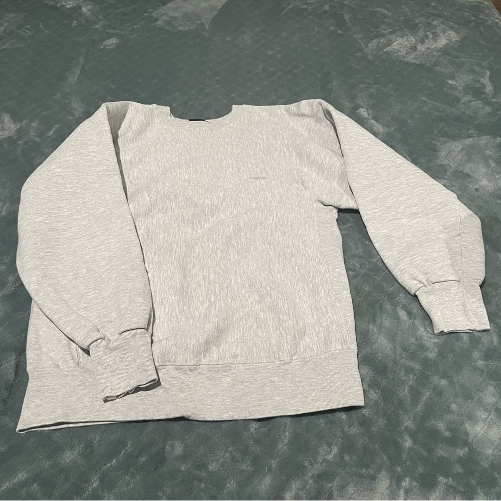 Vintage OshKosh Bgosh Mens XL Gray Reverse Weave Sweatshirt Made in USA Pullover